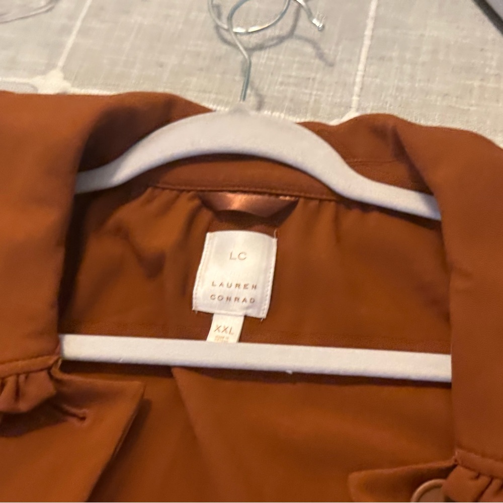 LC Lauren Conrad Rust Blazer